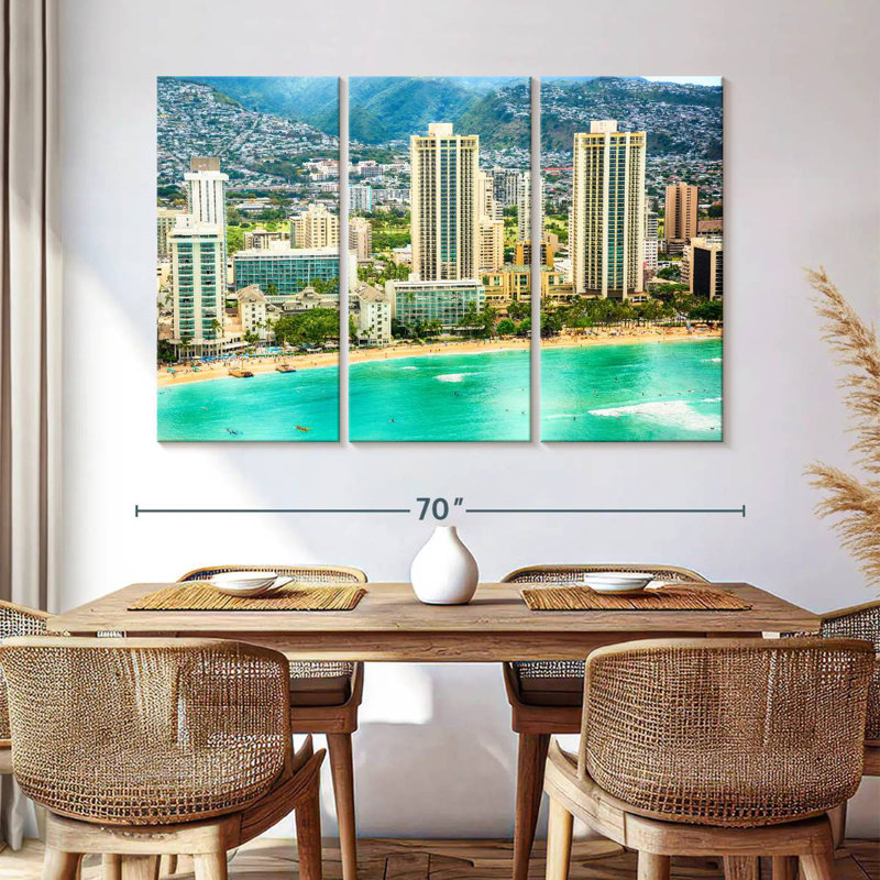 Gillard Waikiki Beach, H 42 po x l 65 po