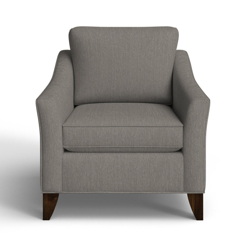 Mikah Armchair, Peyton Gray Performance Twill