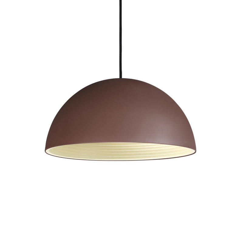 Folk 1 - Light Brown Dome Pendant, 147cm H x 40cm W x 40cm D