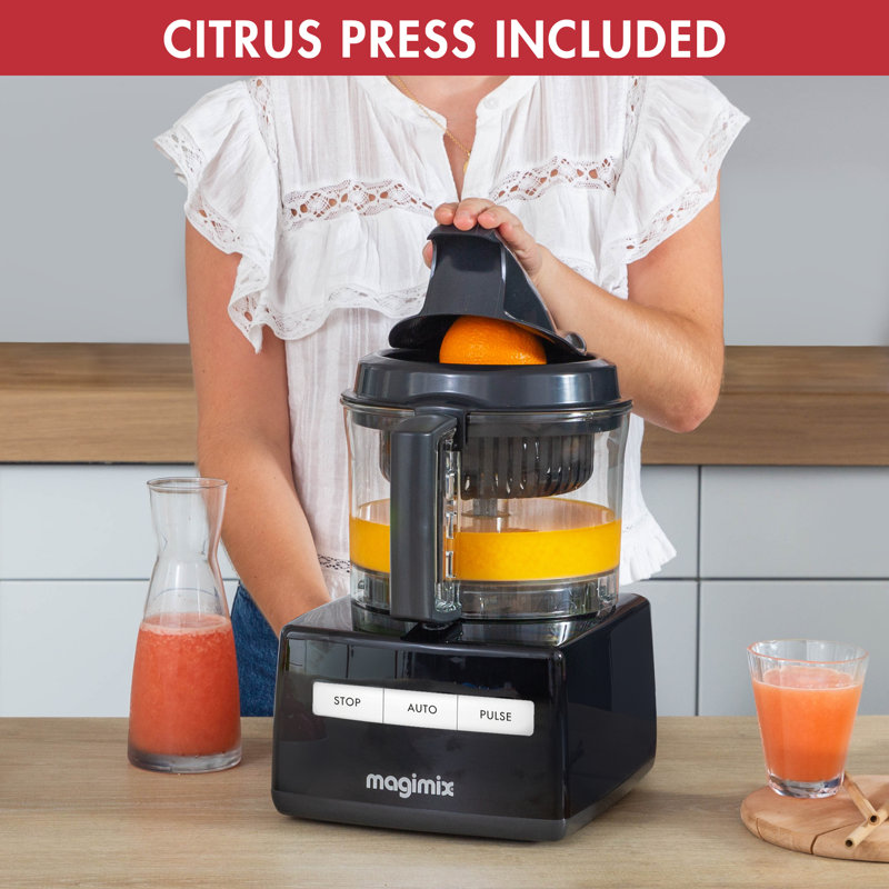 3.6L 5200XL Food Processor, Black