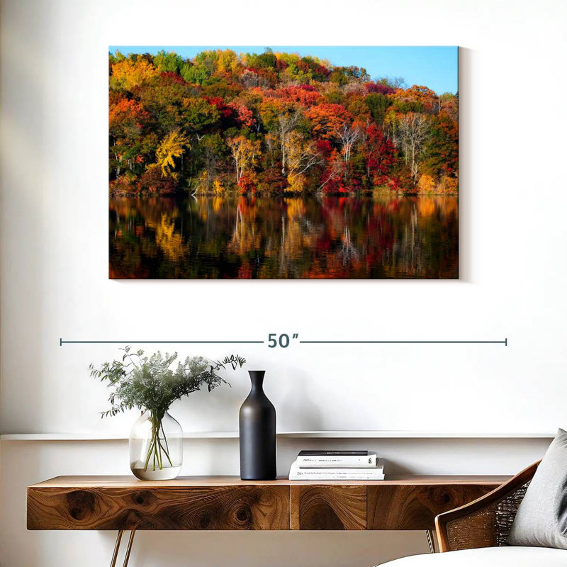 Forêt d'automne Alvord, H 26 po x l 39 po
