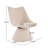 Aurelio 7-Piece Dining Table Set With 180° Swivel Chairs & Wooden Top-125705658