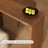 Retro Brown Rectangular Solid Wood Bar Table