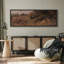 «Country Grassland Wildflower», art mural de paysage rustique, impression numérique sur toile giclée sur toile-111652407-111652409