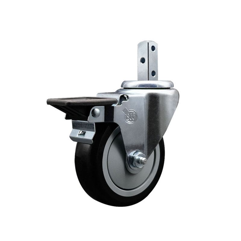 Polyurethane Casters, Black