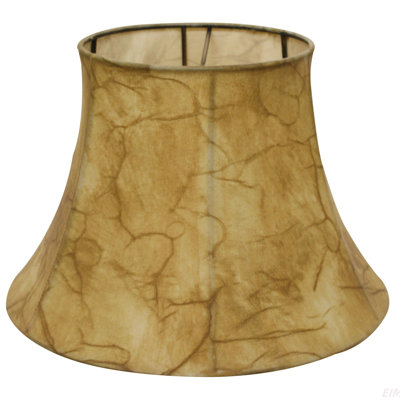 13 po en haut x 19 po en bas x 11 po de hauteur, abat-jour souple à abat-jour cylindrique avec garniture laveuse, abat-jour en cachemire animal antique pour lampes de table