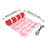 Floor Heating Pad with Digital Programmable Thermostat And Adhesive Back, Four Temperature Control Modes Uniform Heating Underfloor Heating Mat, 110V 5-35 Degree Celsius Floor Heated Warm System-467918032