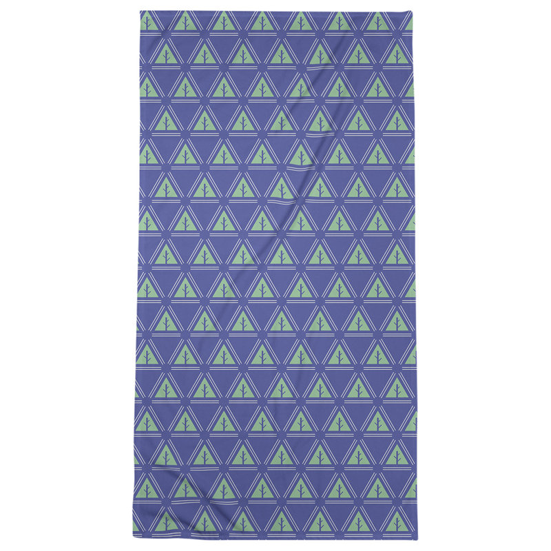 Barbra Beach Towel, Light Navy Blue/Sky Blue