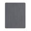 Abat-jour rectangulaire en lin de 6,5 po (araignée) gris/blanc