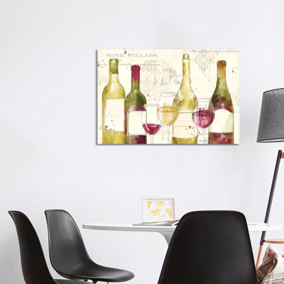 Chateau Winery I 1 Piece Wrapped Canvas Painting