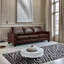  Ensemble de salon en cuir véritable 3 pièces Deboer-504861189