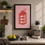 Love in a Carton Modern 1 Piece Wrapped Canvas Wall Art-822197584-822197593