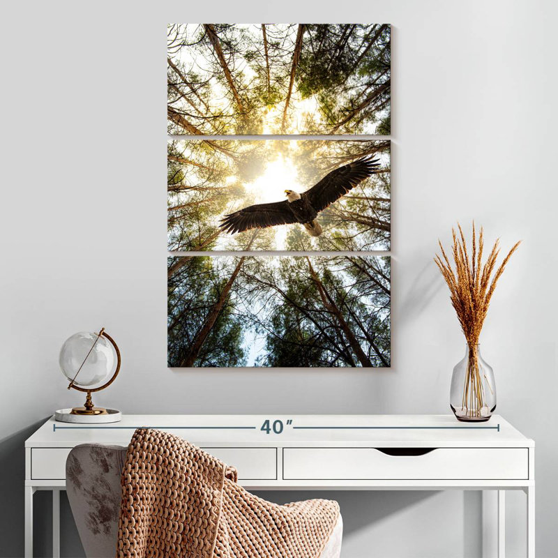 Brampt Master Of Heaven Bald Eagle, 32" H x 20" W