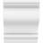 7"W x 5"D x 10"H Standard Scroll Architectural Grade PVC Corbel-33860083