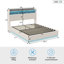 Upholstered Ottoman Storage Bed-2040336576