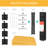 Best Choice Products Easy Setup Pop Up Canopy W/ 1-Button Setup, Wheeled Case, 4 Weight Bags-99315078-99315086