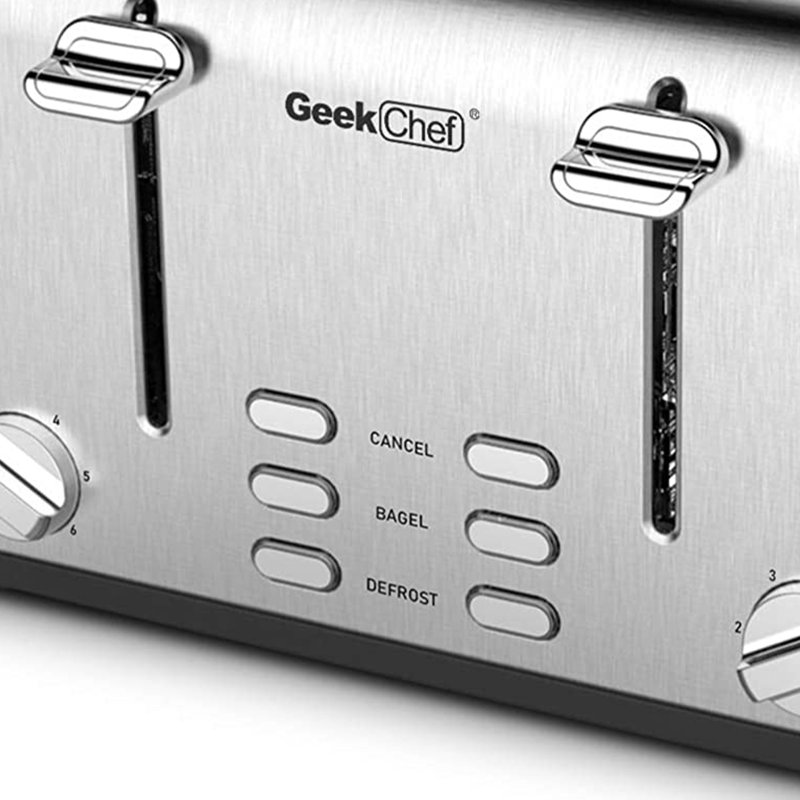 Geek Chef 4 Slice Toaster