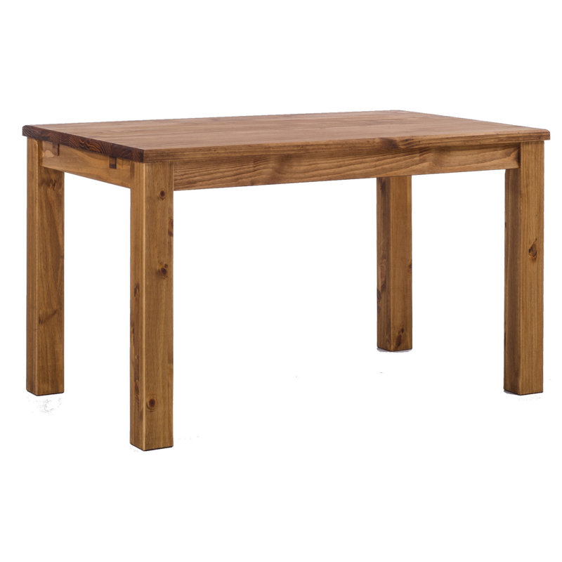 Shepparton Pine Solid Wood Dining Table, Brown, Brown, 30" W x 47" L