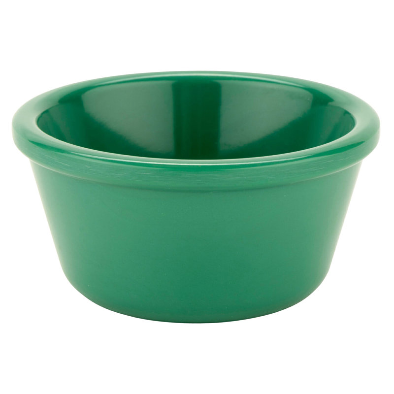 GET Plat de cuisson en mélamine et ramequin, Vert