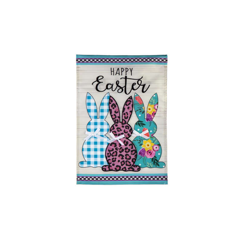 Drapeau de jardin 18 x 12,5 po Godbee Polyster