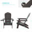 Chaise Adirondack pliante en plastique Ramilla-1599778741