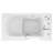 Therapeutic Tubs 29 in. x 52 in. Right Drain Quick Fill Walk-In Soaking Tub in White-3141078-3141076