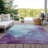 Machine Washable Indoor/Outdoor Cicel ACN1138 Sky-100247885