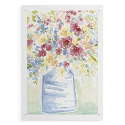 Country Meadow Bouquet II - Impression sur toile seulement - NON-CADRE
