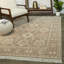 Tapis brun clair / gris recyclé Caro-204253082