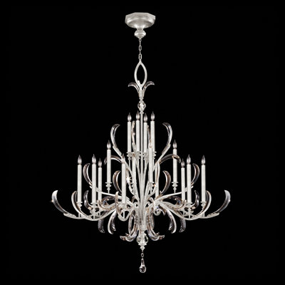 Lustre rond biseauté 58 po