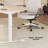 Marincho Adjustable Height Steel Executive Desk-90937506