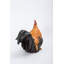 Statue de coq accroupi