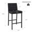 Chaise de bar de style moderne avec tabourets en métal
