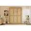 Armoire de lit en bois massif avec rotin Murphy-1294085282-1294085980
