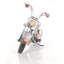 Sculpture Adai C1957 Harley-Davidson Sportster