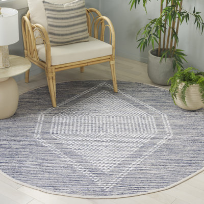 Tapis bleu marine / ivoire Talala 981