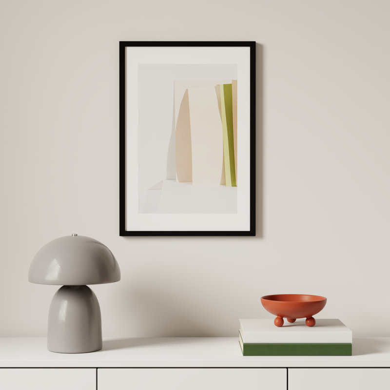 Lucie Clean Slate as an Object 1 by Svetlana Smirnova - Picture Frame Photograph, Black, 20" H x 14" W x 1.25" D