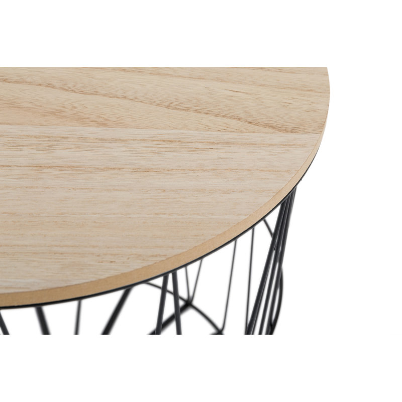 Flossie Abstract Side Table Set