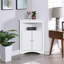 Armoire d'angle avec portes et tablettes pour salle de bain ou salon-1534052012