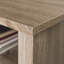 Unfinished TV Stand for TVs up to 65" with Fireplace Included-948067337