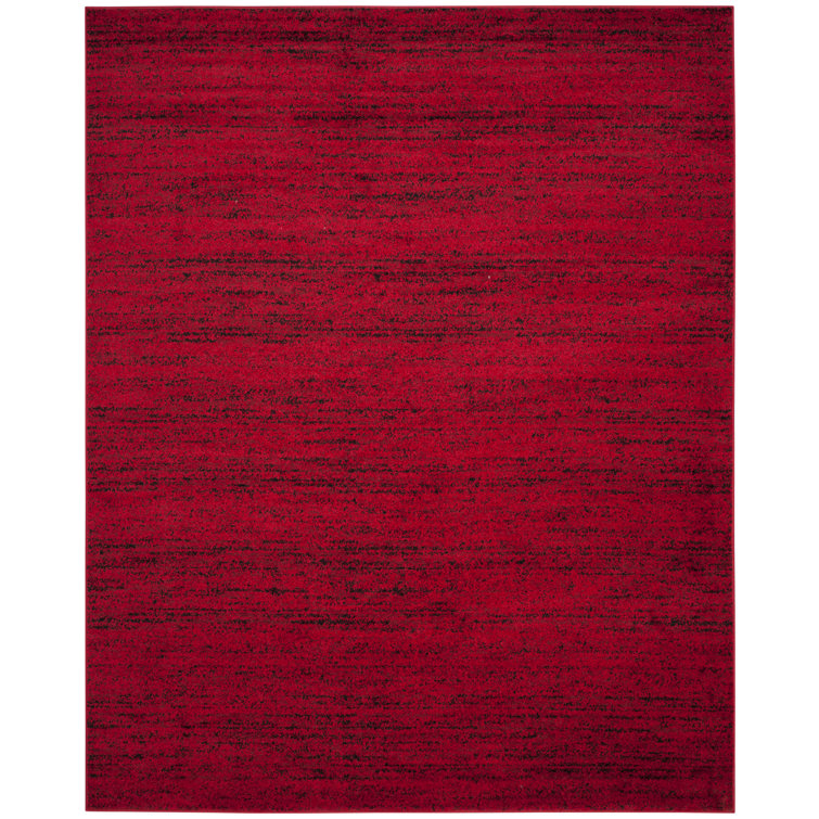 Riebe Red/Black Area Rug