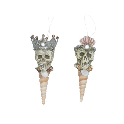 5.5'' Handmade Metal Hanging Figurine Ornament