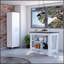 Ensemble de cuisine 2 pièces Onyx avec grande surface et beaucoup de rangement, parfait pour cuisiner et recevoir