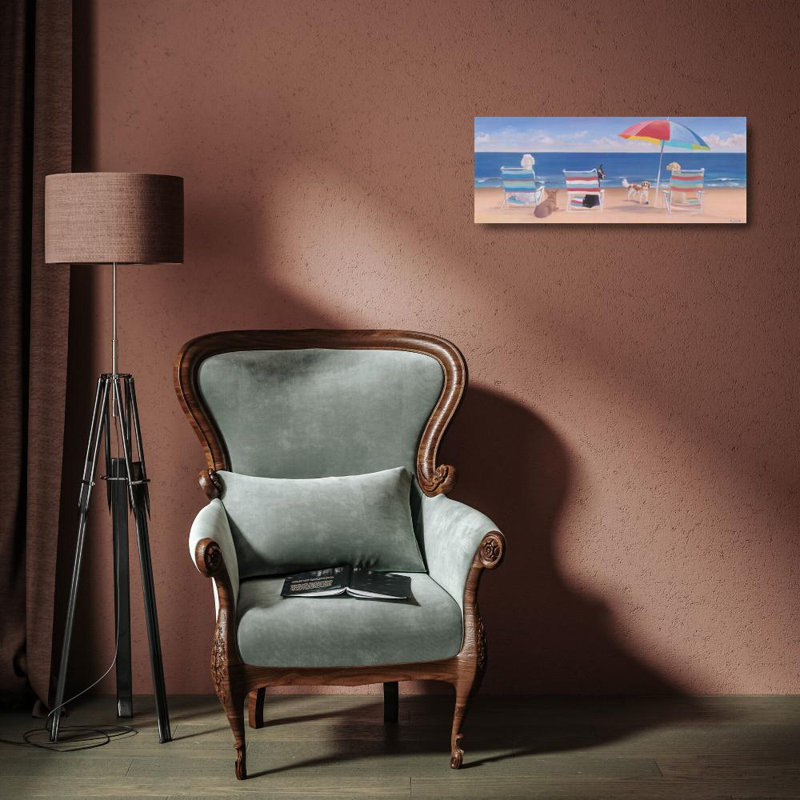 Queues de chaise de plage, H 7 po x l 18 po