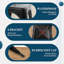 Chaises de salle à manger en métal | Ensemble de 4 | Noir | Chaises d'appoint empilables avec dossier Tolix | Résistant aux égratignures | Pieds antidérapants | Utilisation intérieure / extérieure | Capacité de 330 lb | Pour la cuisine et le restaurant-124340784