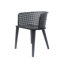 De 2 chaises de salle à manger d'extérieur en fer noir - esthétique et polyvalente pour le patio, la cour, l'assemblage inclus la chaise deux en fer, rouille, idéal requis-786899094