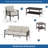5-Piece Metal Patio Furniture Set-458211884
