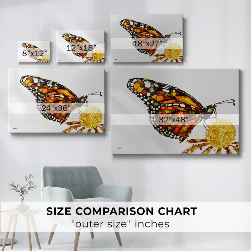 Toile tendue Wings I-Gallery, H 12 po x l 18 po