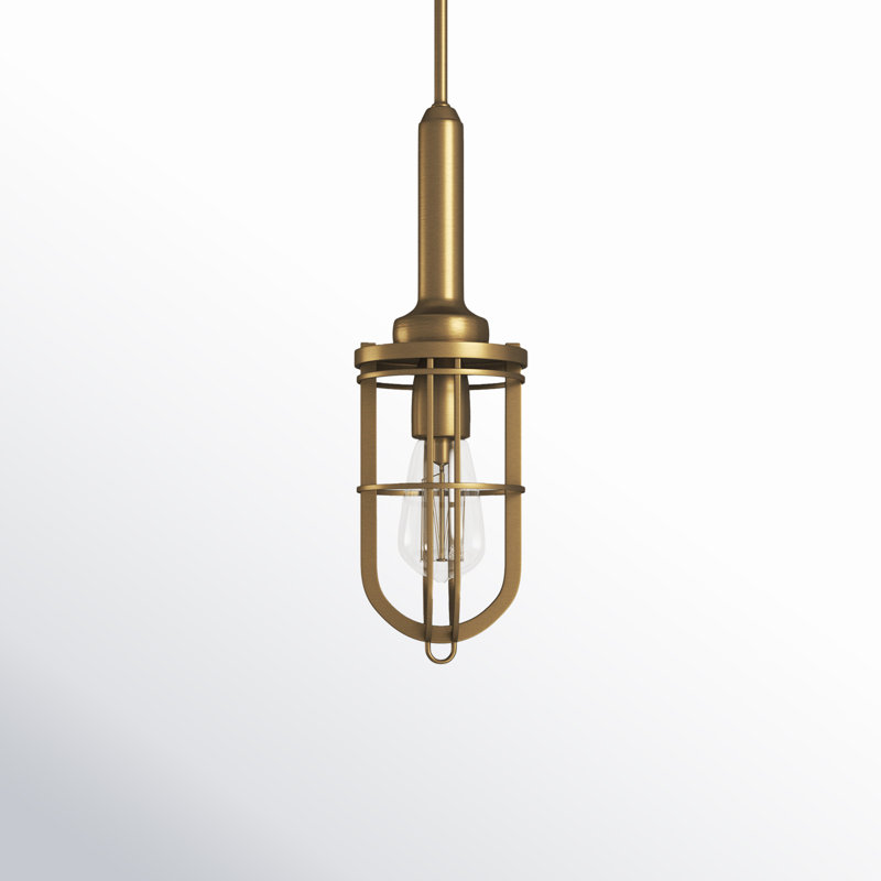 Anning 1 - Light Single Pendant, Brass