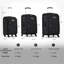 Ensemble de 3 valises extensibles Softside Valise